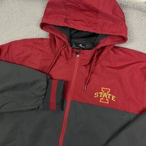 Colosseum Iowa State‎ Cyclones Windbreaker Lightweight Jacket Embroidered XL
